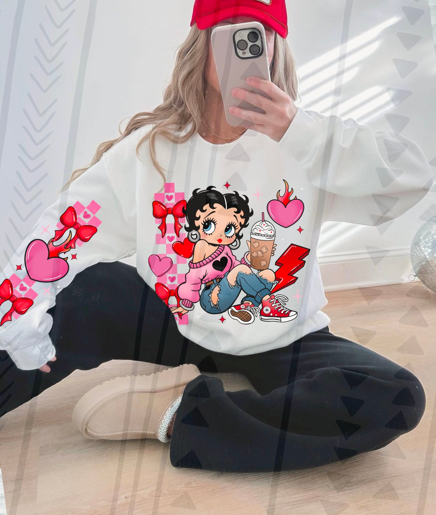 BB Valentine with sleeves