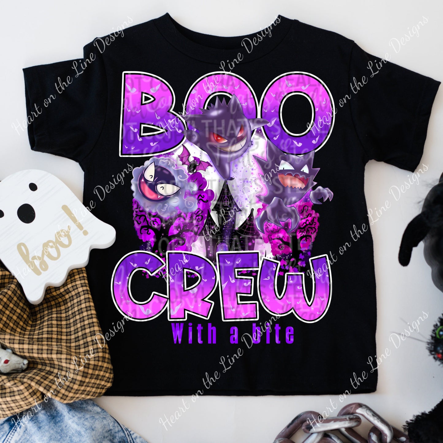 Boo crew with a bite