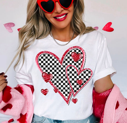 Checkered Heart 1