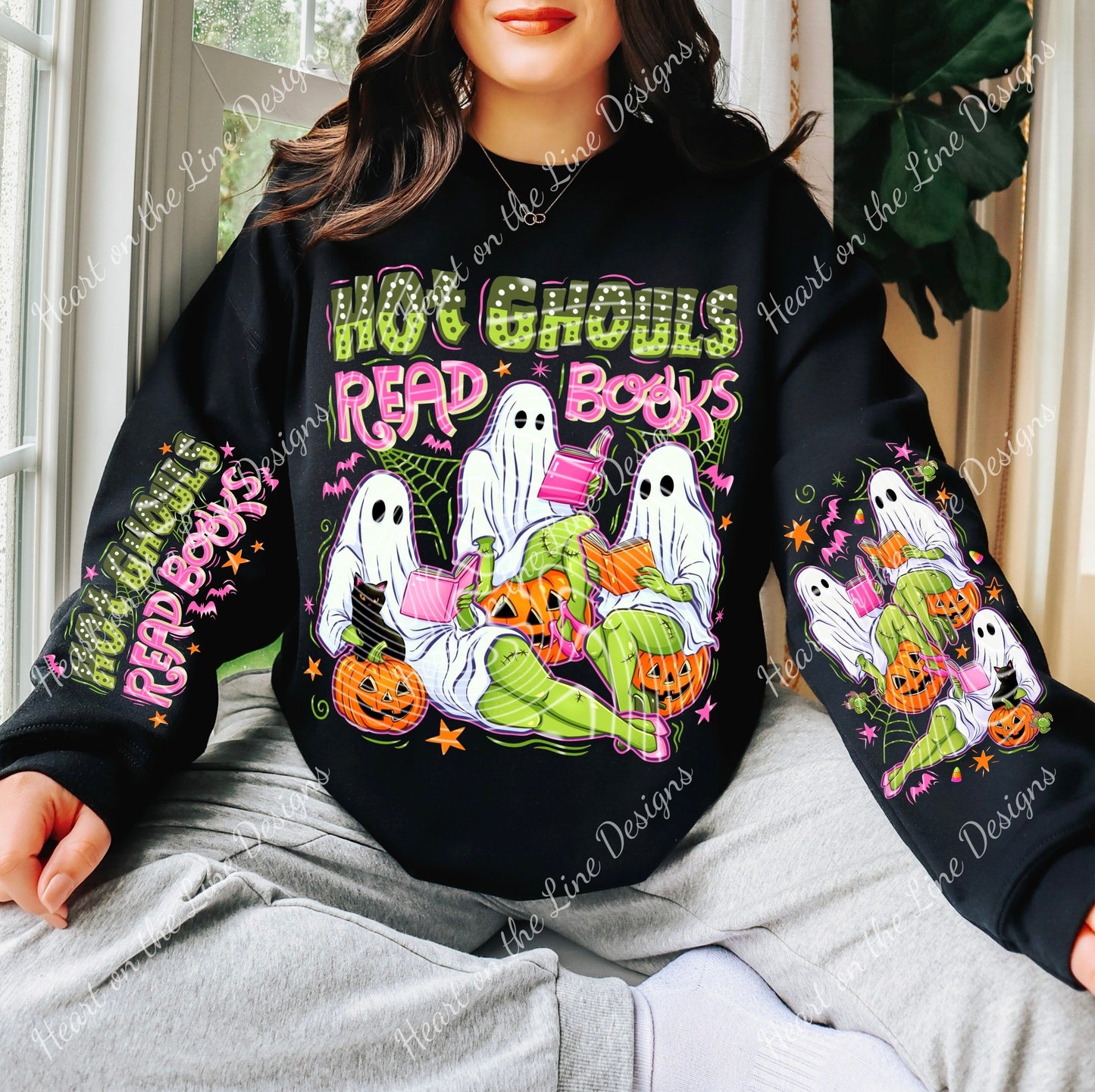 Hot Ghouls read w 2 sleeves