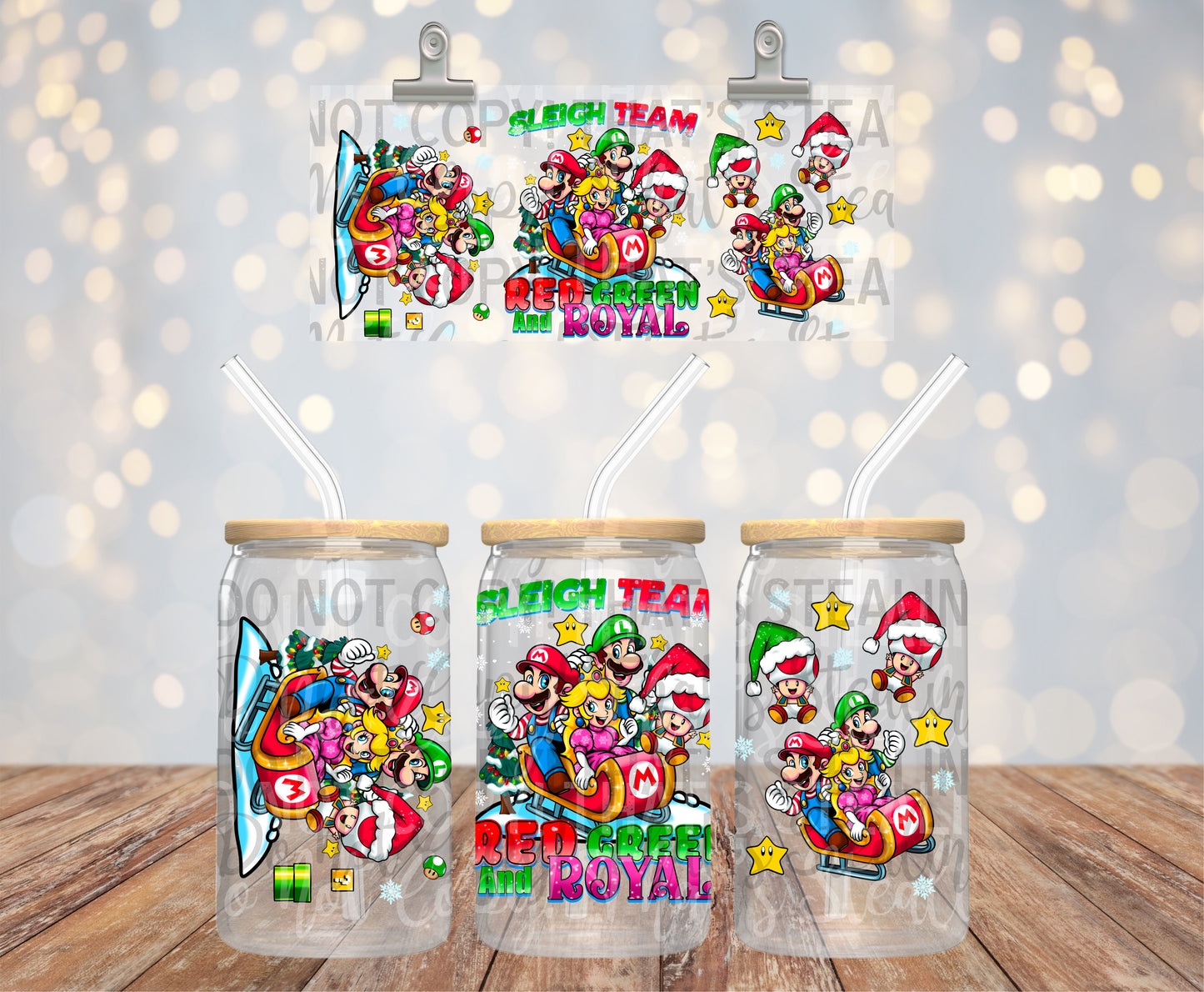 16oz SMARIO christmas