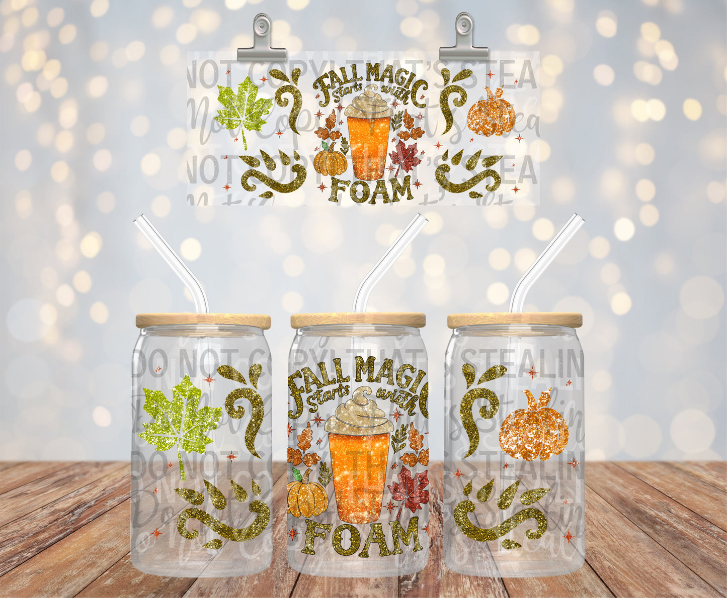 16oz Fall Magic starts with Foam