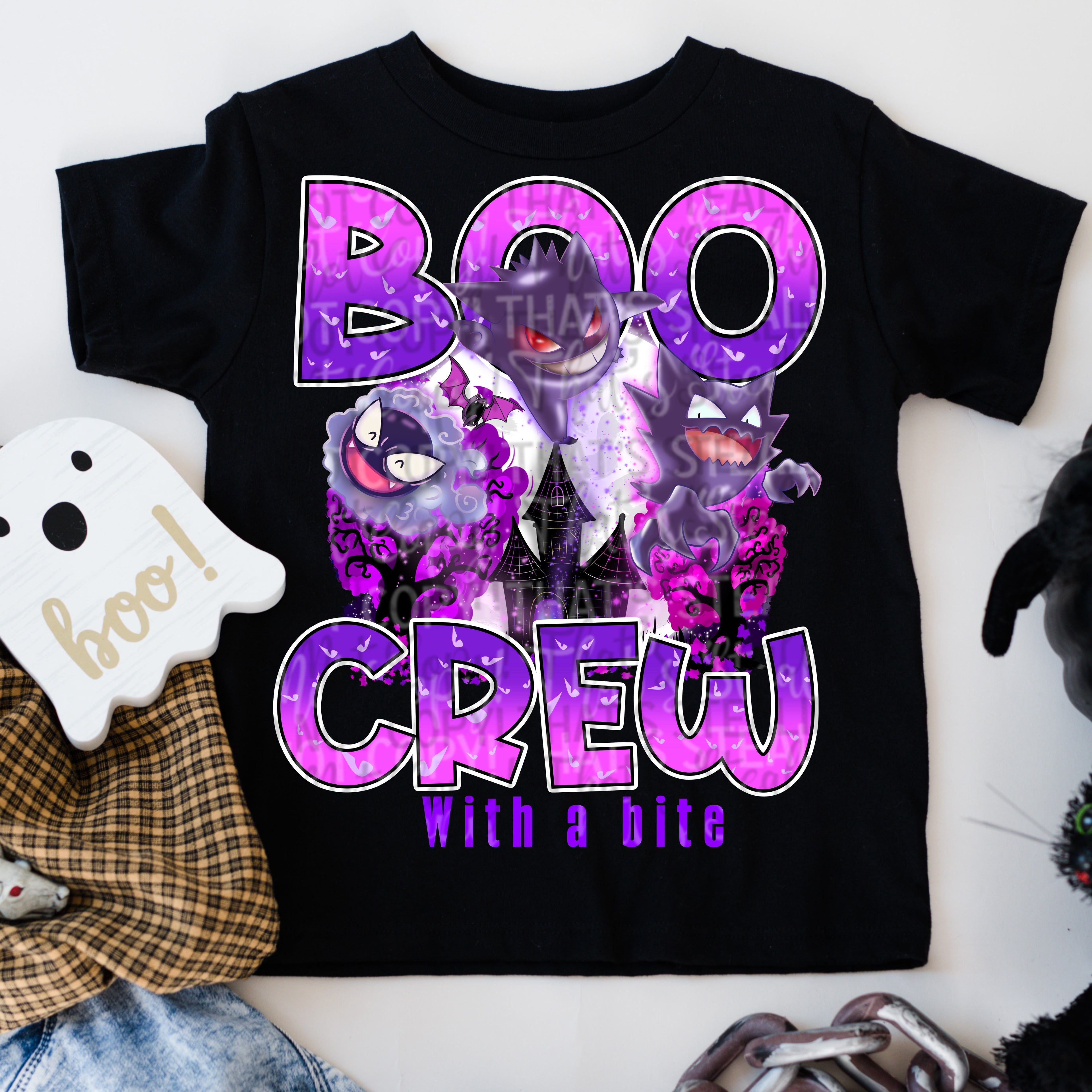 Boo crew with a bite