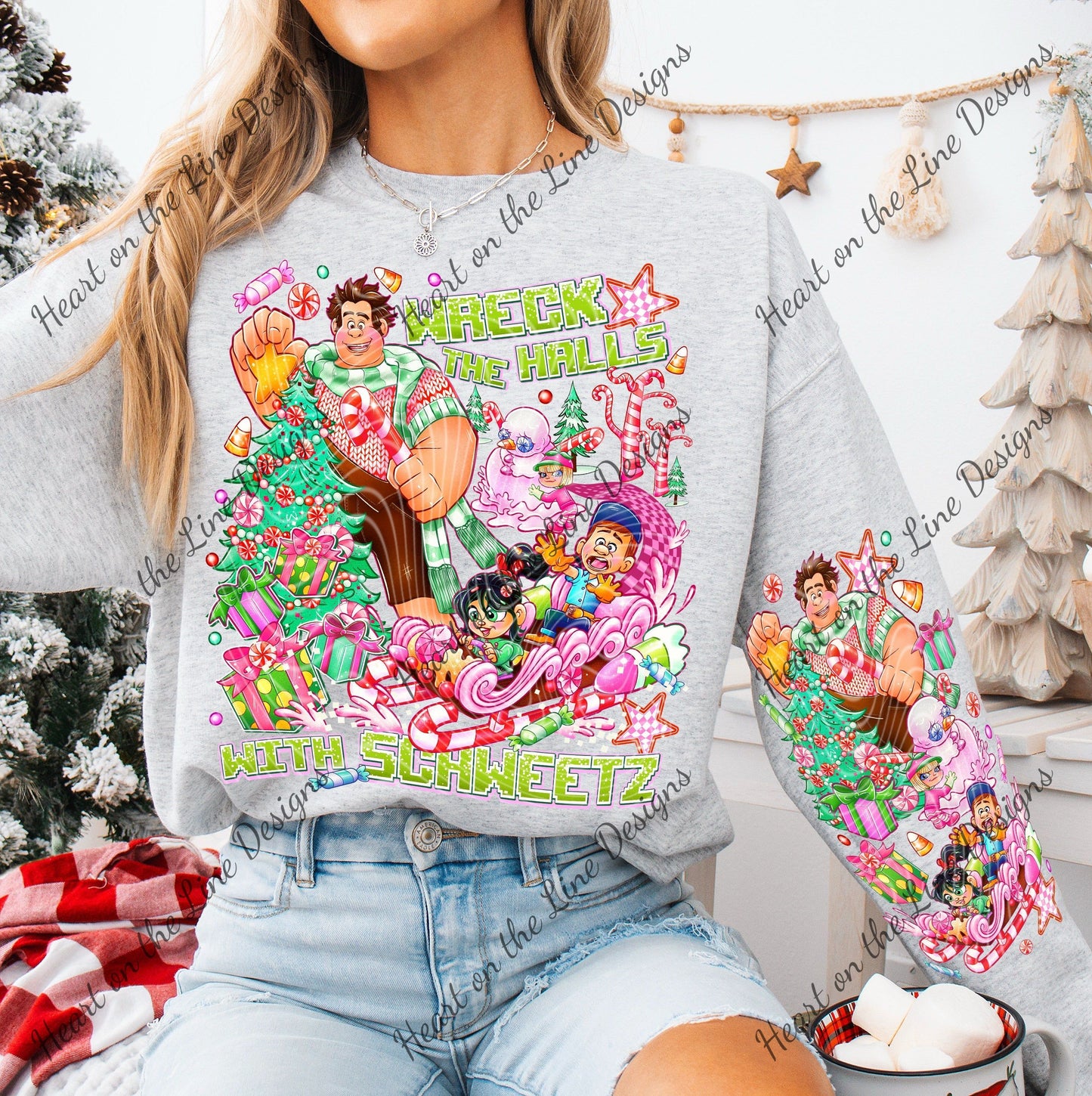 Wreck The Halls Mock Sleeve