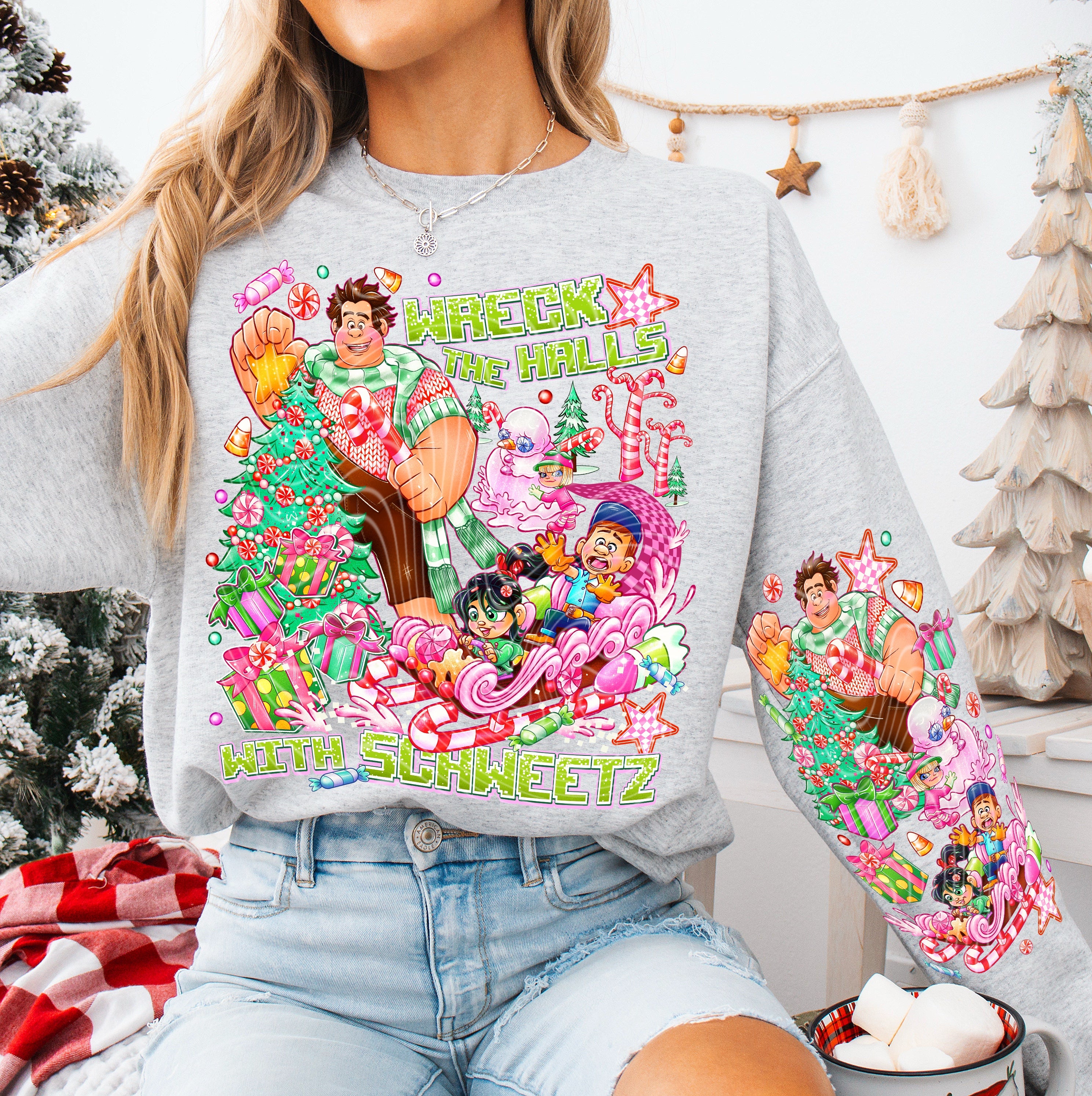 Wreck The Halls Mock Sleeve